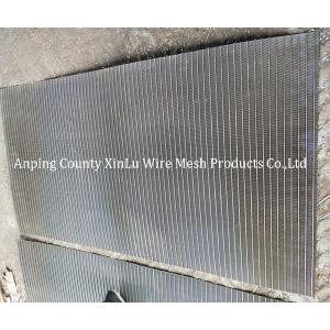 Wire Wrapped Screen Panel V Wire 2.5x4mm for Wire Mesh Filter Applications