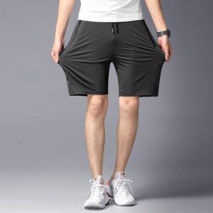Multicolored 180g Mens Mesh Workout Shorts Quick Dry Side Pocket Running Shorts