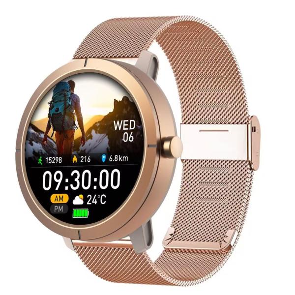 GPS Sport Smart Watch 1.32" AMOLED HD Display 5ATM Waterproof Heart Rate Sensor