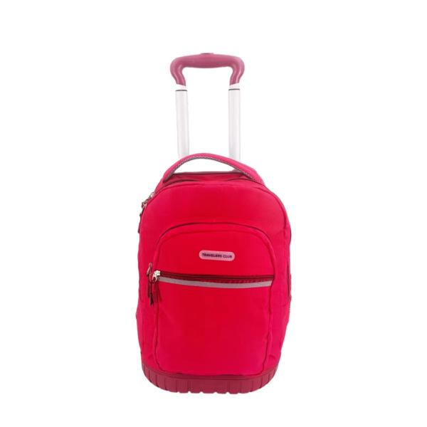 Quality Sturdy Medium Backpack Trolley Bag Unisex With Telescopic Handle wholesale