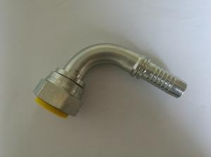 Cheap 90 Degree BSP Industrial Hose Fittings Female 60 Degree Cone With Cr3 Zinc Plated 22691 for sale