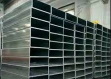 Q195 Galvanized Rectangular Tubing Rust Proof API Certification Plain Beveled