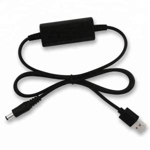1.5m 2m USB to 12V Step Up Converter Cable with 5521MM Jack