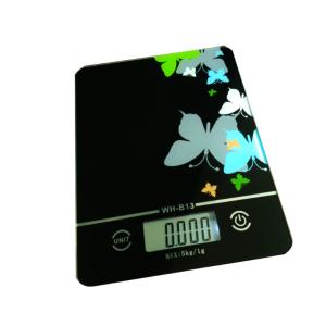 Big LCD Kitchen Electronic Scales , ABS Plastic Digital Scale For Food