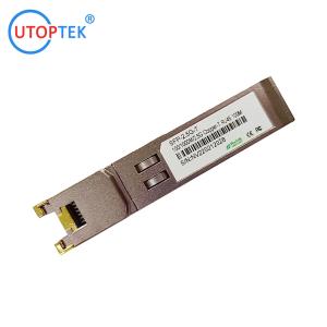 China SFP-2.5G-T Copper RJ45 2.5G SFP modules 100m best price made in china compatible cisco GLC-T on sale