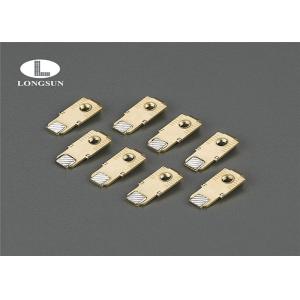 Cheap Custome Metal Stamping Components Electrical Contact Bridge For Switch for sale