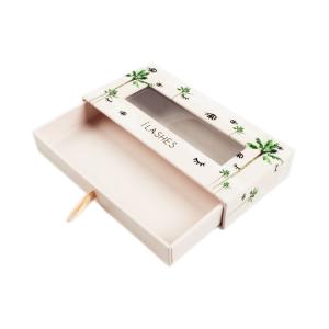 1000gsm Cardboard Drawer Boxes Magnetic Closure Gift Box With Ribbon