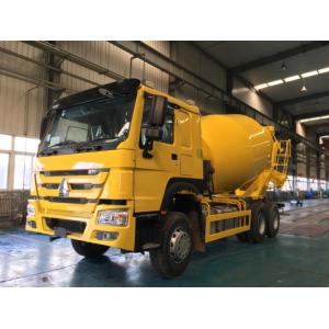 Cheap 8L Concrete Construction Equipment / 9m3 Concrete Mixer Truck With Pump Self - Loading for sale