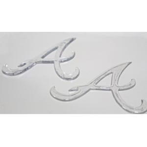 Custom Imitate Ice Semi Transparent Glossy TPU Logo Heat Transfer Badge For