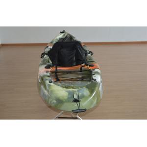 2.7M Sit On Top Short Recreational Touring Kayak Army Camo Painted Open Hull