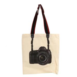 Cheap Customizable Screen Printing Camera Shopping Tote Bag for Durable and Personalized for sale