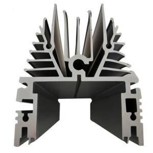 Customized Width CNC Aluminium Extrusion for Sandblasting and Customized