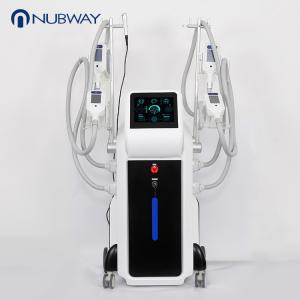 Body shaper slimming Cryotherapy cavitation rf vacuum fat weight loss 4 handles  to protective membrane device