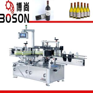 Cheap Flat Bottle Two Sides Labeling Machine Adhesive Labeler 380V / 220V Voltage for sale
