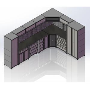 Acceptable OEM ODM Professional 7 Drawer Tool Chest for Spare Tools and Parts