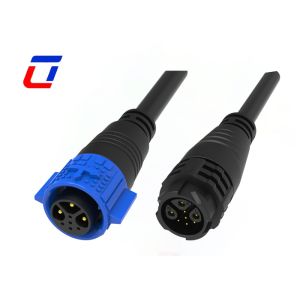 15A Waterproof Data Cable Connector 3 +5 Pin M19 IP67 Circular Connectors