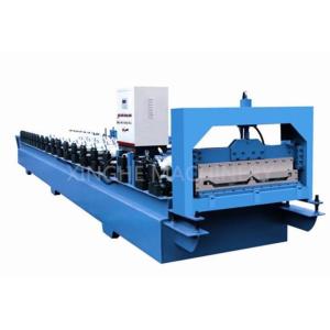 4kw Steel Automatic Roll Forming Machines , Glazed Tile Roll Forming Machine
