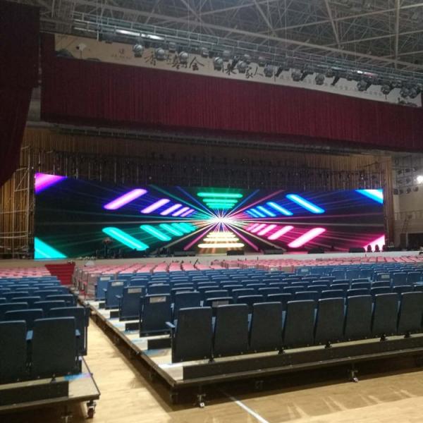 P3.91 Indoor Led Smd 2121 Curved Flexible Led Rental Display