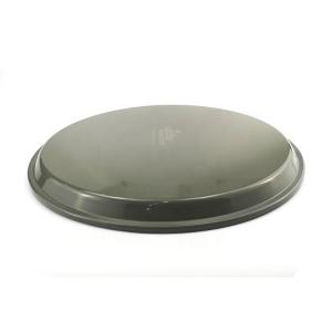 Commercial Nonslip Round Plastic Tray Large Recycled Plastic Plates Rubber