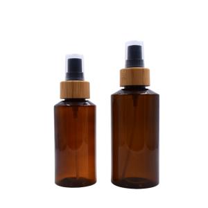 China 18/410 200ml 18mm Plastic Cosmetic Bottles With Lids UV Protection PETG on sale