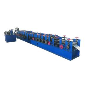 PLC Control Purlin Roll Forming Machine Galvanized Steel Coil Thickness 1.5-3