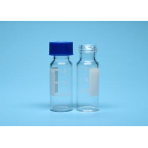 1.5ml Transparent Chromatographic Screw Top Glass Bottle With Plastic Caps