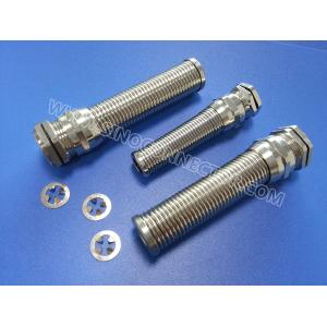 EMC / EMI / EMV Brass Shielded Cable Glands NPT & G Thread with Flexible Strain