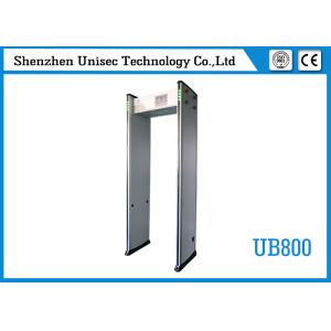 Cheap UB800 999 Sensitivity Door Frame Metal Detector Walk Through Gate With 33 Zone for sale