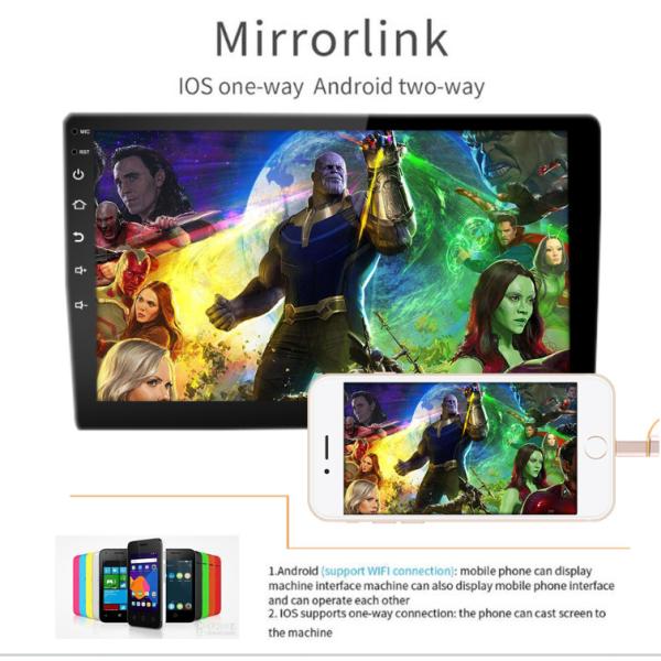 2014 - 2017 Honda City Android Head Unit Car Stereo 9 Inch RHD 3G Honda Android Radio