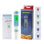 Yieryi BLE-9902 Bluetooth pH Meter – Multi-Function EC & Temperature Tester for