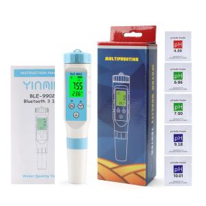 Cheap Yieryi BLE-9902 Bluetooth pH Meter – Multi-Function EC &amp; Temperature Tester for Pools, Aquariums, and Hydroponic Water Quality for sale