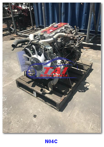 N04C Complete Engine Automotive Engine Part , High Performance Hino Transmission