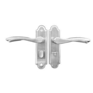 Interior Safe Door Locks Handle Set Polished Stainless Steel Screw Mounted