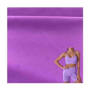 Knitted Jersey Anti-Static 81% Nylon 19% Spandex Stock Lot for Knitted Yoga Set