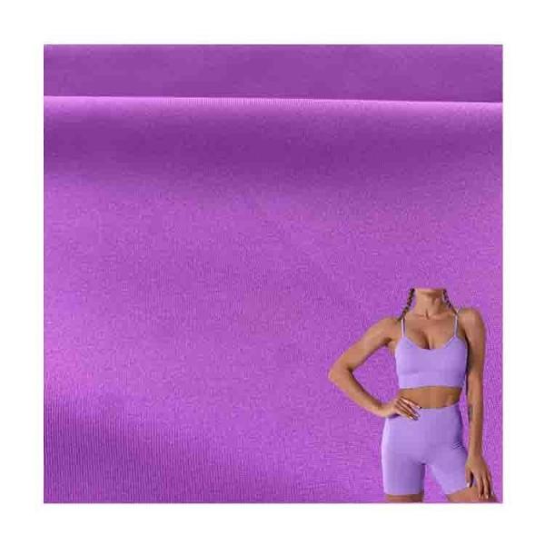 Knitted Jersey Anti-Static 81% Nylon 19% Spandex Stock Lot for Knitted Yoga Set