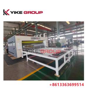 1600x3000MM Chain Feeder Printer Slotter Die Cutter Machine Carton Box Making