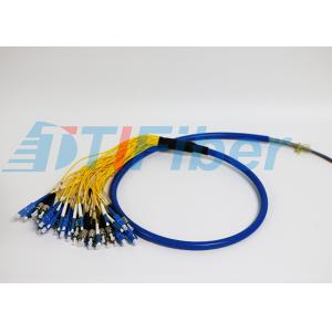 ST LC FC SC Armour Fiber Optic Pigtail Multimode For Fiber Patch Panel And Fiber