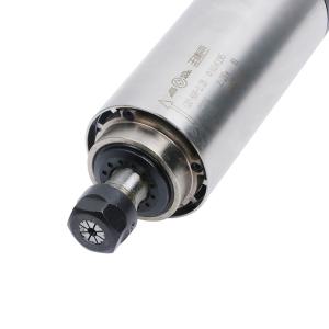 220V Building Material Shops YFK 2.2KW ER20 Round Air Cooled Spindle D80mm for