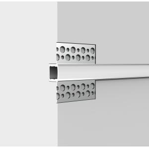 China Anodize / Coating Aluminum Led Strip Light Profile Flush Mounted Plasterboard on sale