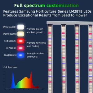 1000W Dimmable LED Grow Lights One Channel With Timer IP54 Indoor Foldable 1000w