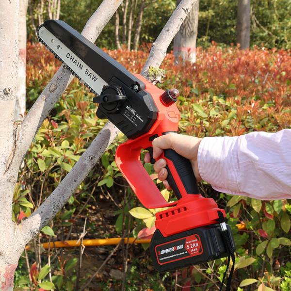 Home Garden Tool Portable Easy Operated Electric Battery Lithium Chainsaw Mini