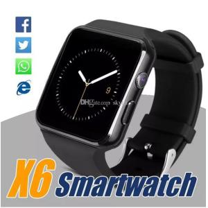 X6 MP3 Bluetooth Smart Bracelet Watch With 1.54 Inches Touch 2g Network Mode