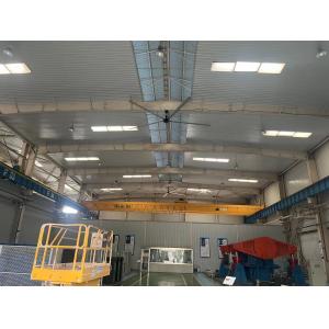 Zero Brush High Torque Density PMSM HVLS Fan With Precise Speed Control
