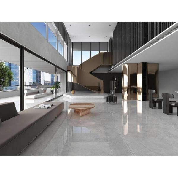 1200x1200mm Gray Polished Glazed Porcelain Tile Acid-Resistant