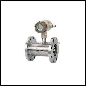 China Stainless Steel Turbine Fuel / Diesel Flow Meter 24VDC with communication RS485 or MODBUS on sale