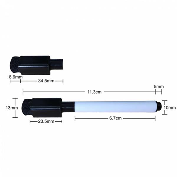 Erasable Whiteboard Marker Pens Magnetic Dry Wipe Fine Tip