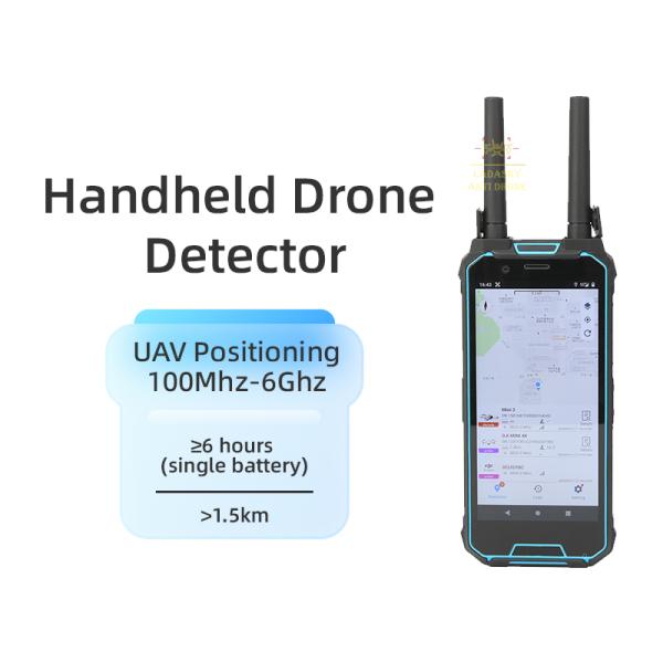 China 100-6000MHz Detection Range 3km Handheld Drone Detection with Positioning and Tracking signal Detection Analysis for Uav Discovery Identification on sale China 100-6000MHz Detection Range 3km Handheld Drone Detection with Positioning and Tracking signal Detection Analysis for Uav Discovery Identification on sale