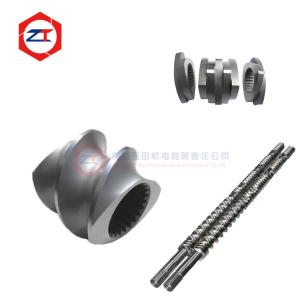 Highly Durable Twin Screw Extruder Spare Parts With HRC58-62 Hardness And Sand