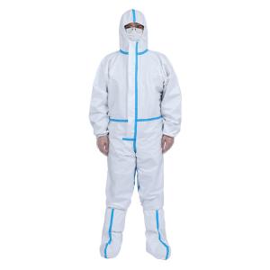 High Breathability Disposable Protective Suit Environmental Friendly
