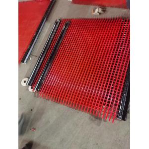 Steel Wire Rope Core Polyurethane Mesh Self Cleaning Polyurethane Screen Mesh